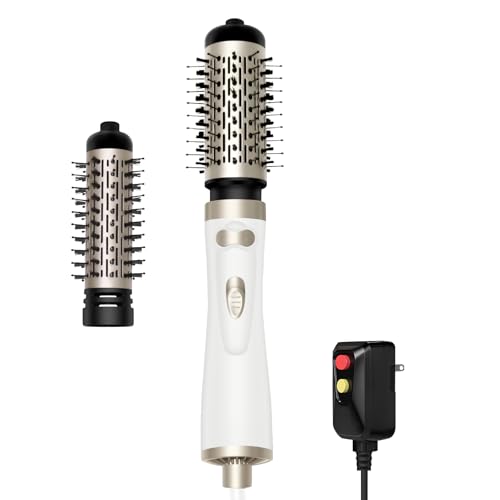 Hair Dryer Brush, 3-in-1 Rotating Round Hot Air Brush