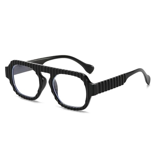 Lunettes de soleil unisexes à monture ondulée vintage punk UV400