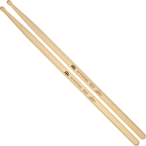 Meinl Stick & Brush Drumsticks, Jay Postones Signature — American Hickory with Round Wood Tip — Made in Germany