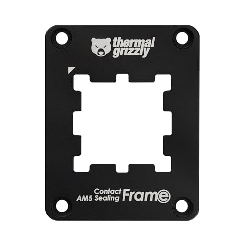 Image of Thermal Grizzly AM5 Contact Sealing Frame - Contact Frame & CPU Guard Combination - Optimizes Contact Pressure Points & Protects Components - for AMD Ryzen 7000 CPUs