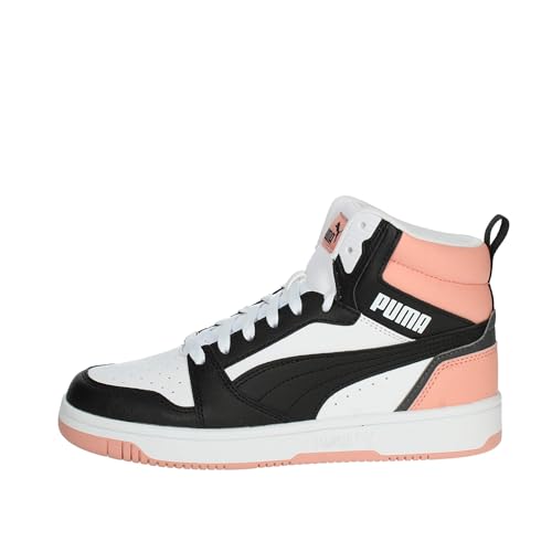 Basket PUMA Rebound V6 Mid JR 393831-07 pour adolescent