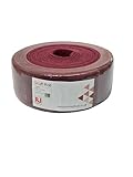 RJ Products Scuff Roll, Red/Grey, Non-woven Abrasive Fabric, 115mm x 10m, Very Fine/Ultra Fine Grit (Red (Very Fine))