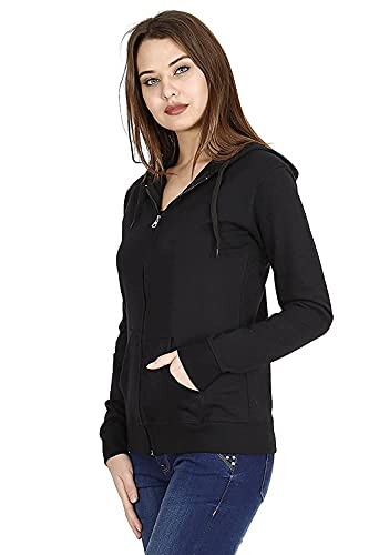 Image of Solid Winter Jacket Hoodie for Women & Girls