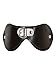 Hotspot Leather Blindfold Eye Cover with D-Ring Attachment