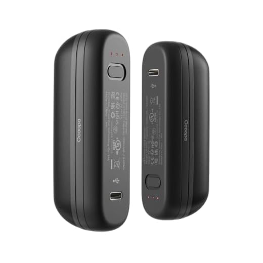 OCOOPA 2 in 1 Magnetic Rechargeable Hand Warmers, UT2s Mini Electric Handwarmers 2 Pack, Split USB-C, Reusable Portable Pocket Heater, Raynauds, Golf, Christmas, Tech Gifts for Women Men