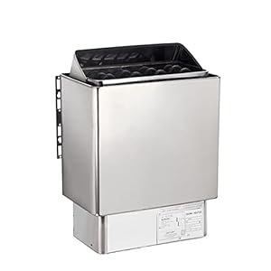 MOVOLS Electric Space Heaters, Sauna Heater Internal/External Controller Electric Stove Sauna Heating Furnace Room Dry Equipment