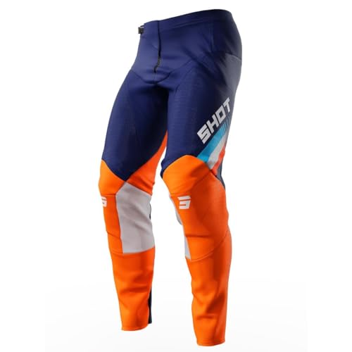 Pantalon moto cross Shot Race Gear Contact Tracer pour homme en coloris noir