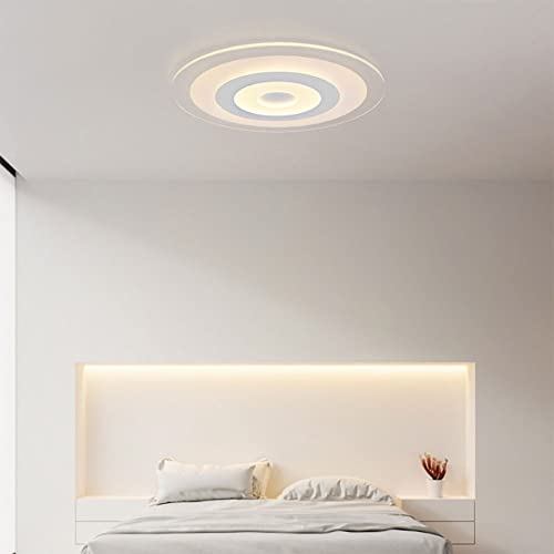 Association des lumières rétro pour un plafonnier de chambre d'hôtes au design simple