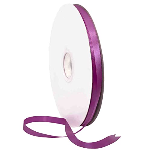 Ruban polyester rose framboise Morex Ribbon sans effilochage scrapbooking - 2