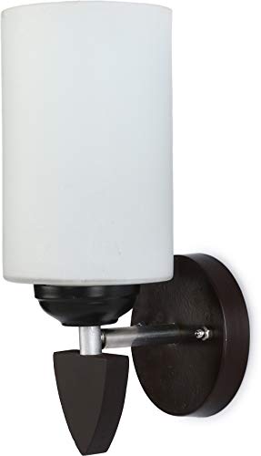 Image of Decorative Power Saver Sconce Wall Lamp /Light with Stylish Wooden Fitting, Pack of 2- P301