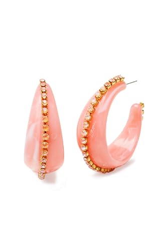 Violet and Brooks Stella Acetate Hoop