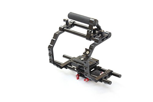 Shootvilla 6″ Cage Top Handle For Canon 7D 5D Mkii Nikon Tripod Mount C,Black Shootvilla 6″ Cage Top Handle For Canon 7D 5D Mkii Nikon Tripod Mount C,Black