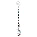 H&D Half-Moon Chakra Suncatcher Crystal Prisms Handmade Pendulum Pendants 20mm