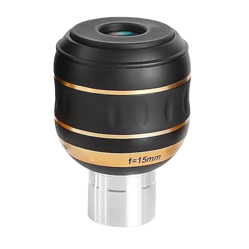 Evita el efecto túnel con el ocular de 82 grados y 15mm para telescopio