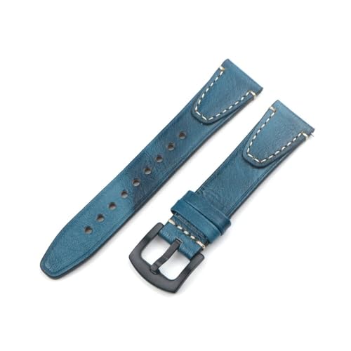 [ȓX] 胔Be[WU[voh 18 ~[g 20 ~[g 22 ~[gNCbN[XtOCvXgbvj̏̂߂̃XgohANZT[(Blue bk buckle,18mm)