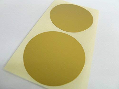 50mm Runde Farbcode-Aufkleber - 20 Stück Pro Packung, 28 Farben Zur Auswahl (z.B. Gelb) - Für Ordner, Kabel, Lager