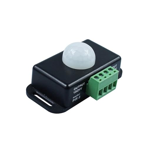 Capteur de mouvement PIR 12V interrupteur cellule photosensible LED