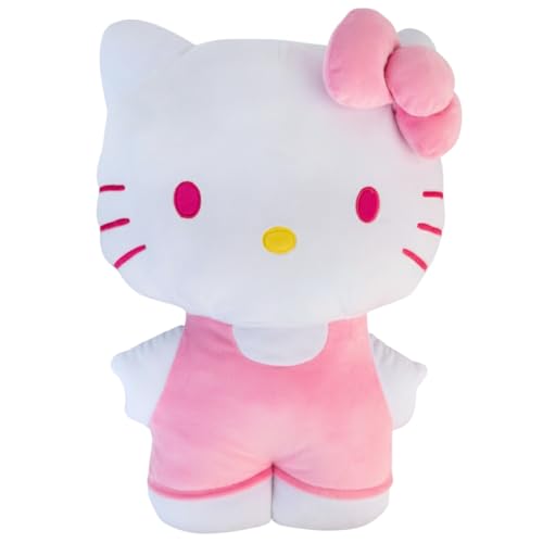 Hello Kitty Pink Plush Cuddle Pillow Buddy Kids Bedding Super Soft & Cozy (Officially Licensed Product) by Franco