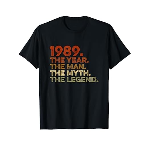 Hombre Cumpleaños Regalo Cosecha Vintage 1989. Year Man Myth Legend Camiseta