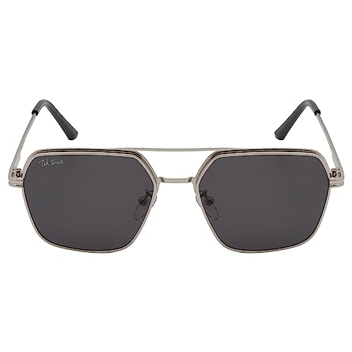 Image of Ted Smith Men's Women's UV Protection Metal Pilot Sunglasses