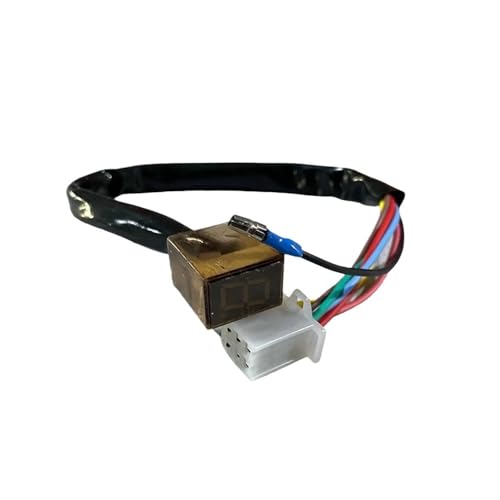 Indicador de marcha para motocicleta en carretera: pantalla de 6 velocidades y accesorio