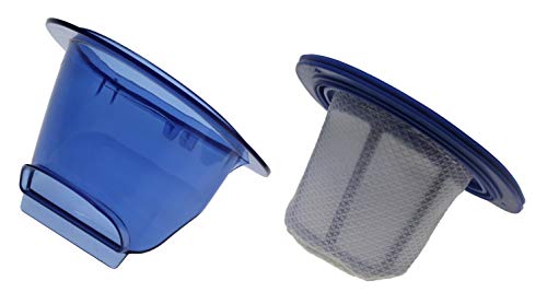 MOULINEX - FILTRE PERMANENT COMPLET BLEU POUR ASPIRATEUR EXTENSO MOULINEX
