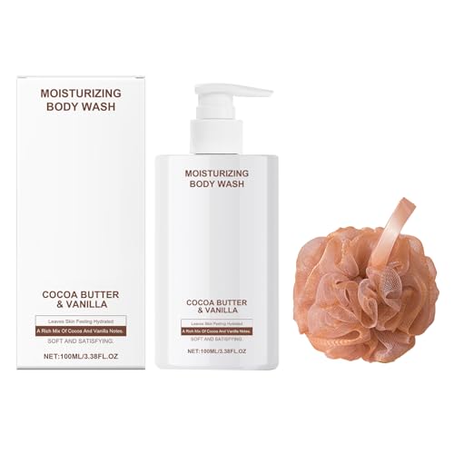 Gel De Baño, Nourishing and Moisturizing Bath, Moisturizing Body Wash, Limpia la piel en Profundidad, Hidrata y Nutre, Suaviza la Piel, Contiene Flores de Baño