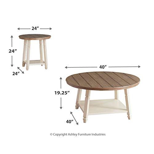 Signature Design By Ashley T377-13 Bolanbrook Farmhouse 3-Piece Table Set thumb #7