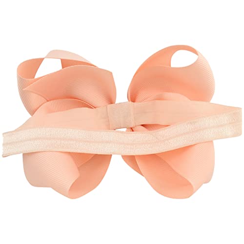 Willingtee 6 Inch 30 Colors Boutique Grosgrain Ribbon Hair Big Bows Headbands For Baby Girls Infants Toddler Kids Teens And Children #TOP3
