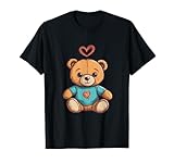 Teddybär mit Herz Zeichnung