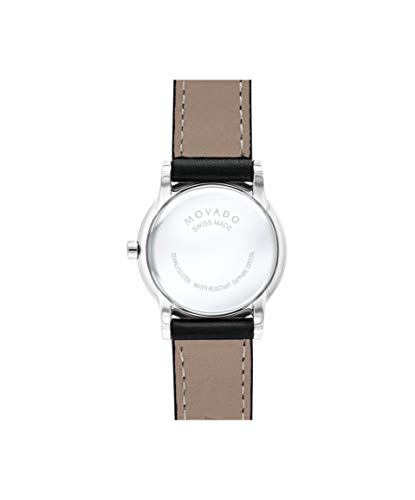 Movado Museum Classic Women's Watch - Swiss Quartz Movement, Calfskin Strap - 3 ATM Water Resistance - Luxury Fashion Timepiece for Her - 28mm4