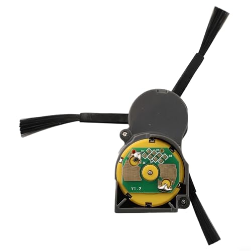 Motor de cepillo lateral de aspiradora robot compatible con Roomba J Series Module E5 E6 I1 para I3 I4 I5 I6 I7 I8 y todos los modelos 500 600 700 800 900 pieza de repuesto negra para desechos