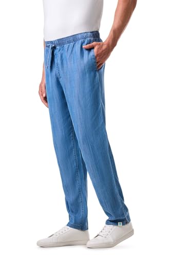 Coolibar UPF 50+ Men's Brickel Chambray Pants - Sun Protective2