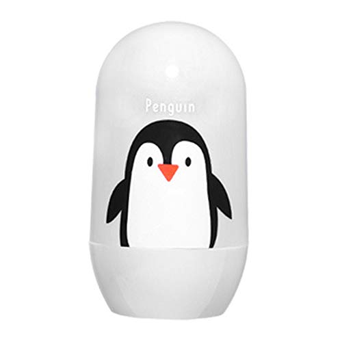 MINGZE Juego de cortaúñas para bebé, Kit de manicura bebés 4 en 1 con cortaúñas seguro, tijeras, pinzas y lima de uñas, juego de cortaúñas para recién nacidos, niños pequeños y niños (Pingüino gris)