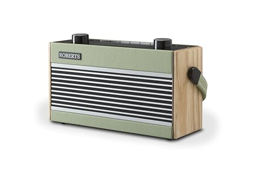 10 Mejores Radios DAB Portátiles 68 Roberts - Radio Rambler BT Retro portátil Dab+/FM(RDS) con Bluetooth...