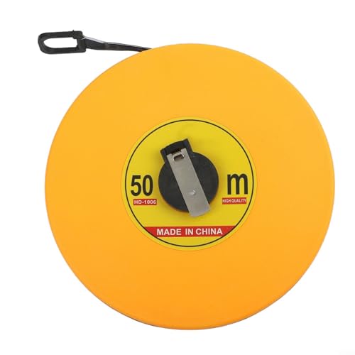 Cinta Métrica de Fibra de Vidrio con Estuche Impermeable 50m