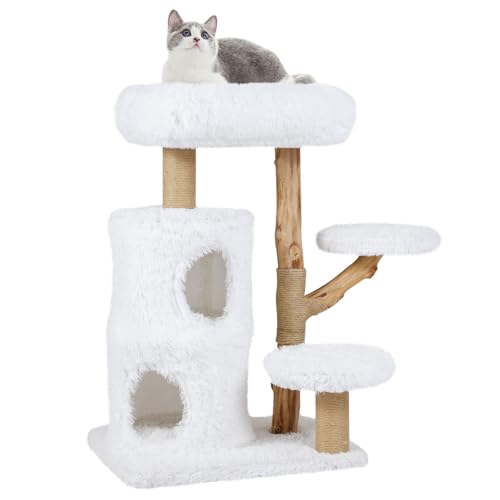 PETSITE Árbol para Gatos de Madera de 30.5 Pulgadas miniatura 1