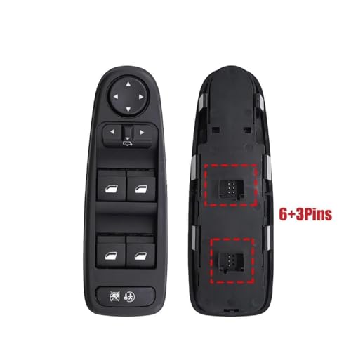 Interrupteur commande vitres 6554.YH pour Citroën C4 et Grand Picasso 2007-2014 - 2
