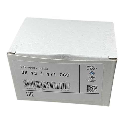 Mini 36131171069 Original-Radnabenabdeckung, schwarz, mit Mini-Schriftzug, 50 mm