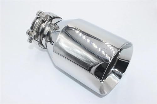 Punta de escape universal brillante de acero 304 para personalizar tu coche 3