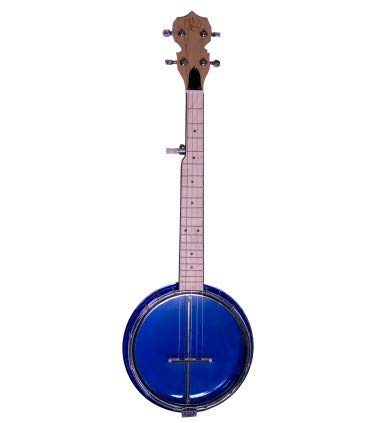 Banjolele Bones BB500A 5 cuerdas Azul,Tamaño tenor 507mm, parche y aro de plástico