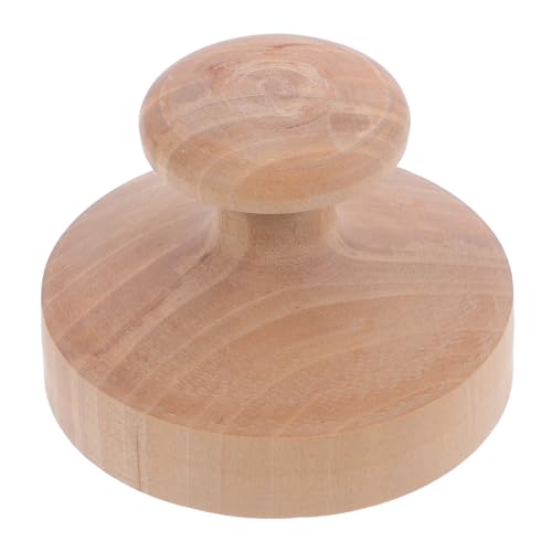 GRIRIW Flat Burger Press Meat Press Sturdy Corn Tortilla Maker Wood Construction Quick Effortless Cleaning