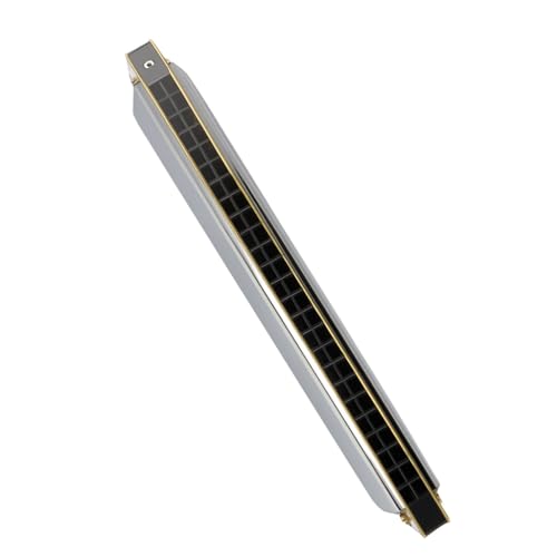 Image of Mozart Harmonica Mouth Organ, 24 Holes 48 Tones Key of C, Professional Tremolo Harmonica for Adults & Beginners, Musical Instrument for Blues, Folk, Rock, Jazz