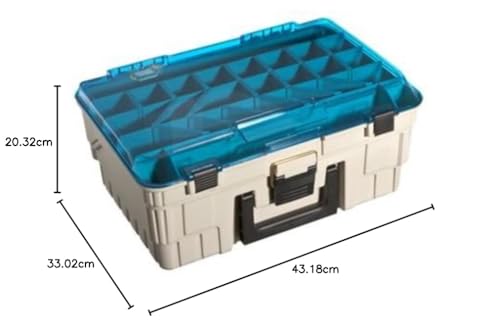 Plano boîte de rangement double face contre le désordre des leurres XL