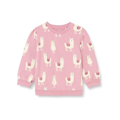 s.Oliver Girl's Pink Sweatshirt with Print Cover