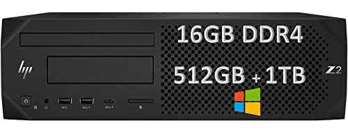 HP Z2 G4 SFF X[tH[t@N^[ [NXe[V rWlXfXNgbv (Intel 6-Core i5-8500 (Beats i7-10510U) 16GB DDR4 512GB SSD + 1TB HDD DVDȂ Type