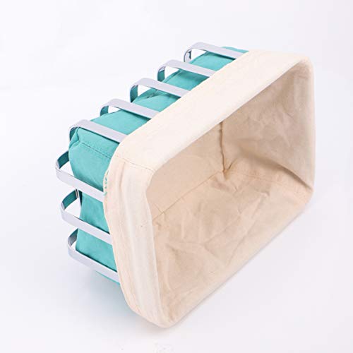 Cabilock Cesta de pão, arame de metal, cesta de cozinha para servir alimentos, cesto de bagagem, ces