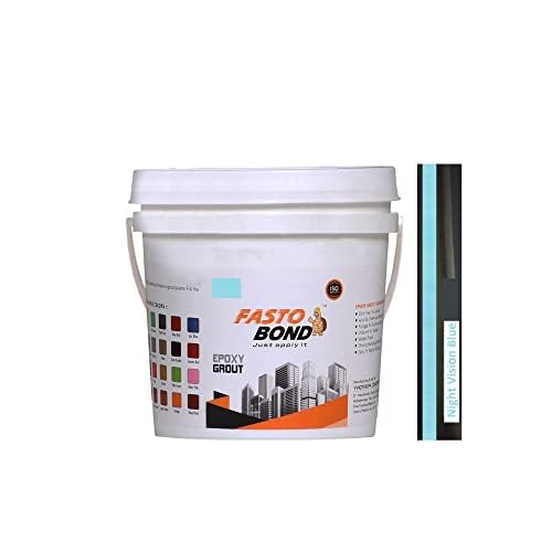 Night Vision Epoxy Grout - 1 Kg Radium Glows_ Blue Colors Tile Grout | Night Vision | 3 Components only | Pack Of 1 (5 KG) (B0BHJ75TRX) Amazon Price History, Amazon Price Tracker