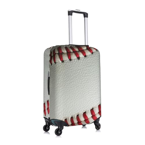 Travel Luggage Suitcase Protector Zipper Baggage Protector Fits 19-32 inch Luggages, Anti-Scratch Luggage Case Protective Cover, Washable, Baseball3