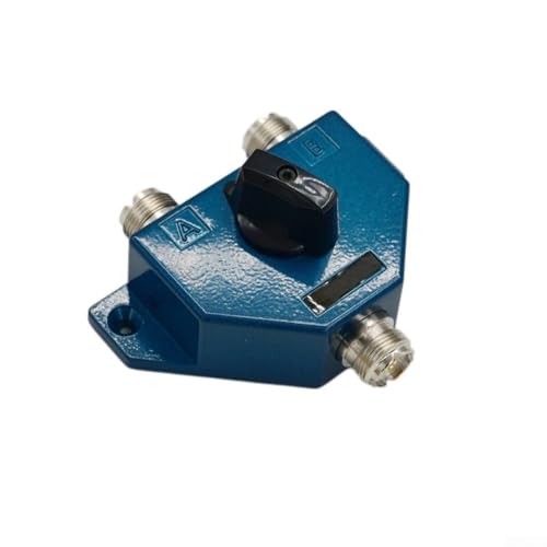 Interruptor coaxial para evitar conectar y desconectar cables de antena UHF en radioaficionado